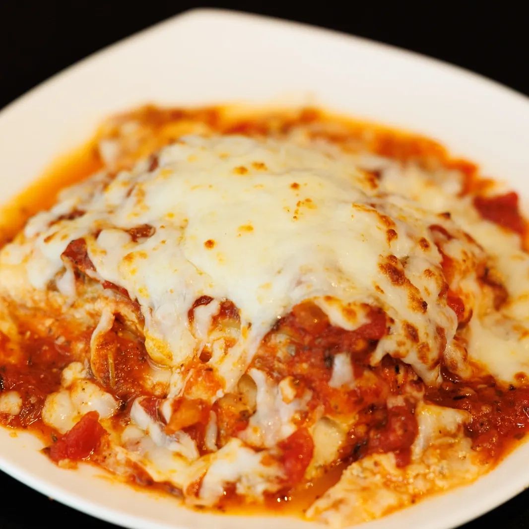 Housemade lasagna from Slice of The Burg