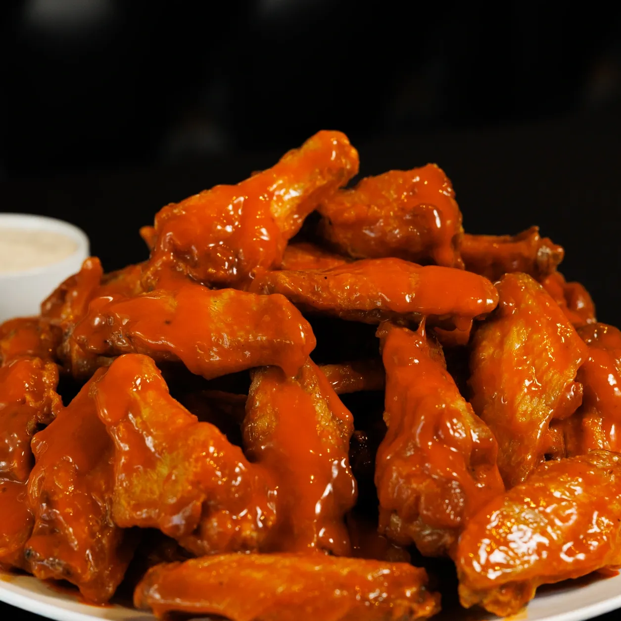 Made to order chicken wings from Slice of The Burg