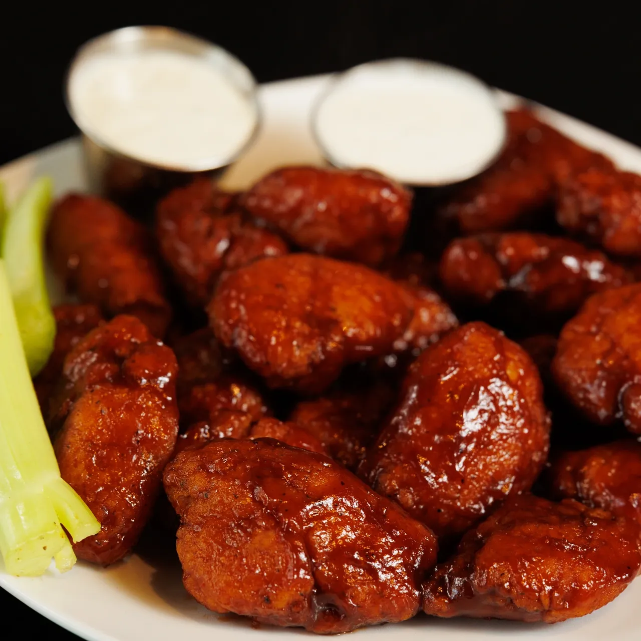 Boneless or bone-in chicken wings from Slice of The Burg