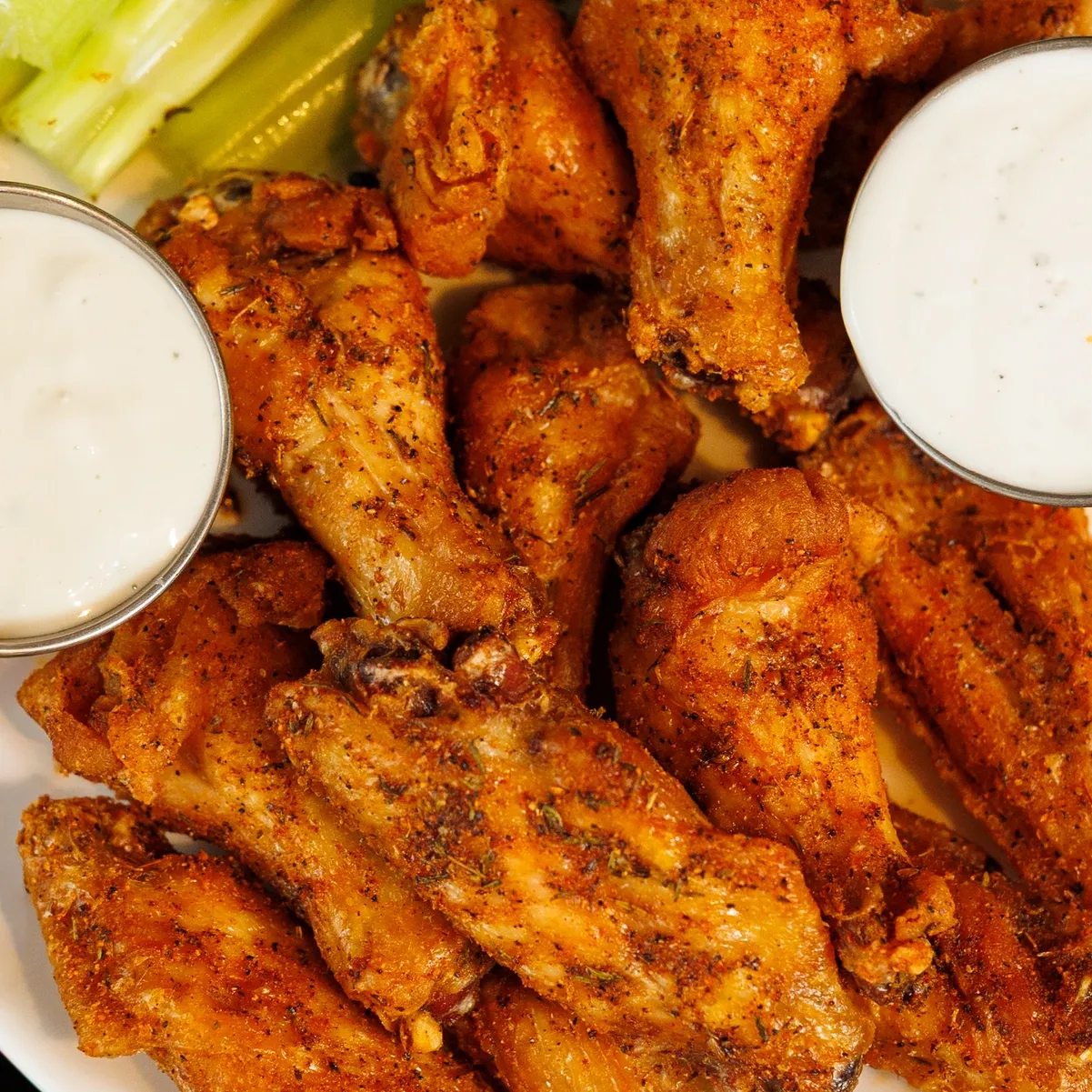 Chicken wings from Slice of The Burg